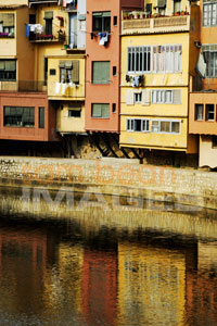 Reflections of Apartments in Girona